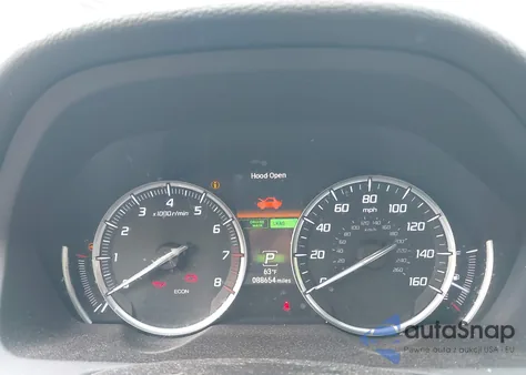 2015 Acura Tlx V6 Tech z USA, uszkodzony, nr VIN 19UUB2F5XFA009352